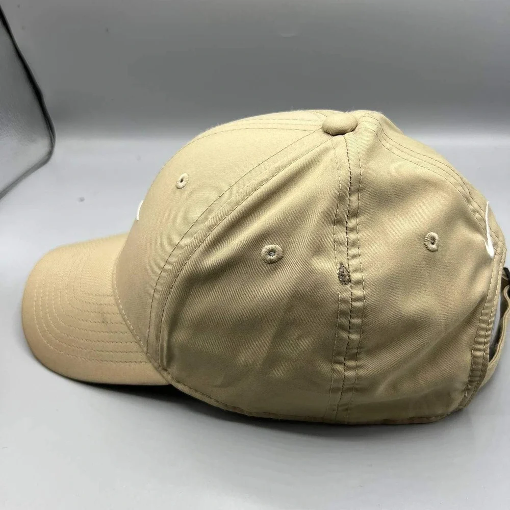 Nike Golf Hat Men Brown Legacy 91 Dri-Fit Embroidered‎ Swoosh Strap Back Cap
